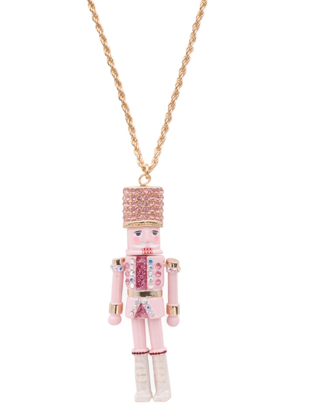 BETSEY JOHNSON Nutcracker Pendant Necklace